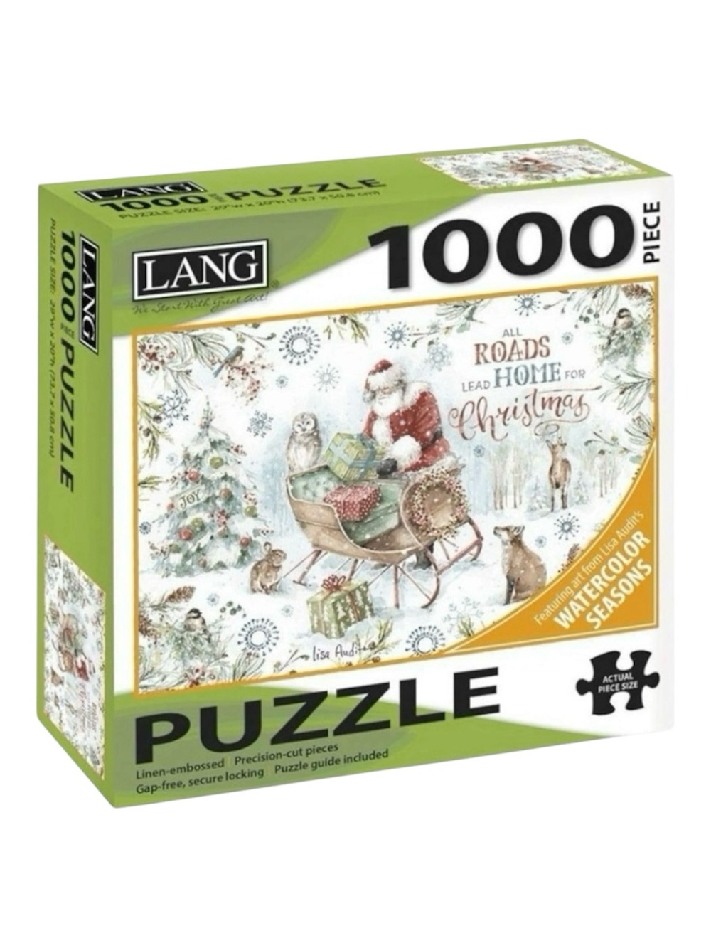 LANG 1000PC MG, Magical Holidays 1000 Piece Puzzle